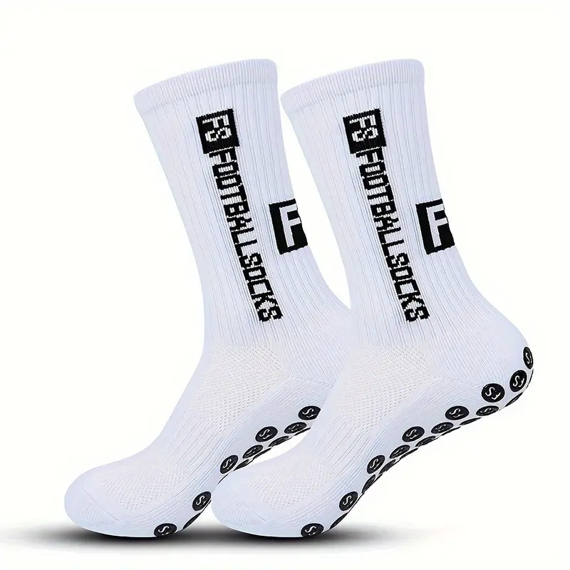 Badminton Grip - Bequeme, atmungsaktive, rutschfeste Fußballsocken für Herren