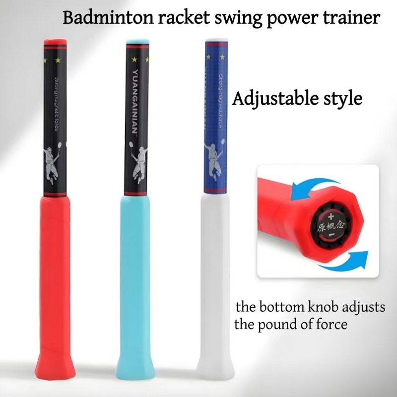 Badminton Grip - Kostenlose einstellbare Kraft Pfund Badminton Swing