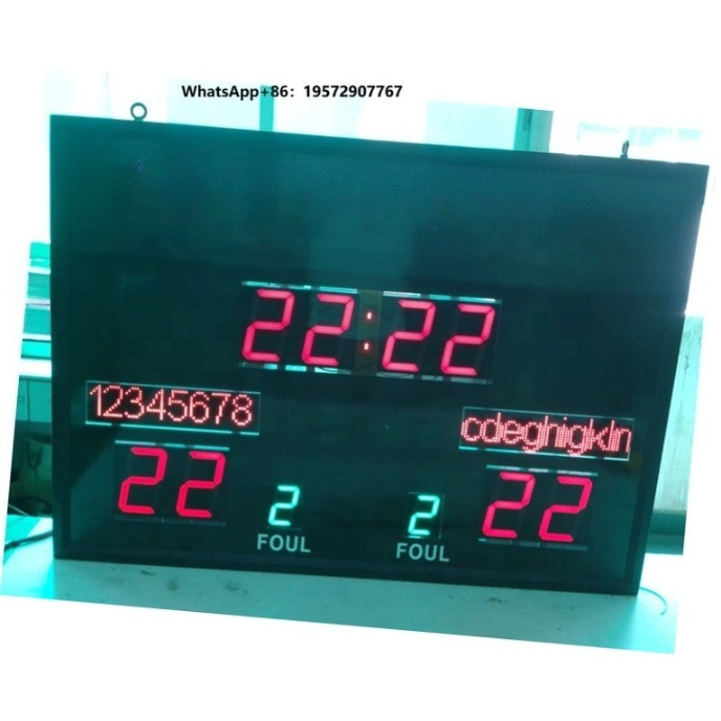 Scoreboard Digital - Kabellose Fernbedienbare Elektronische Digitale Anzeigetafel für