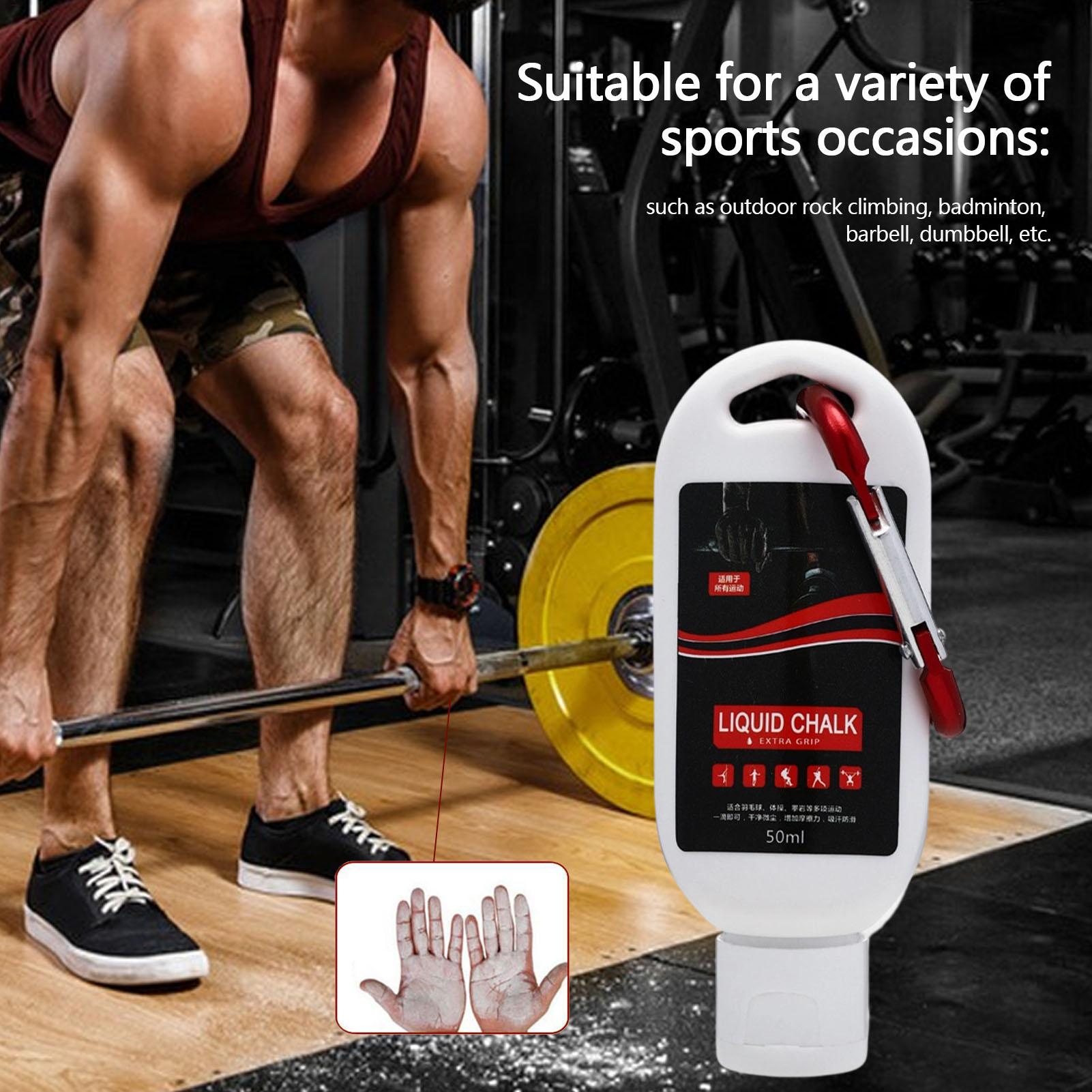 Sports Grip - Sportliches Flüssig-Magnesium-Pulver, Fitness- und Krafttraining, Anti-Rutsch-Creme,