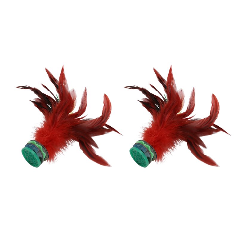 A99I-2 Stück bunter Federball, – Feather Shuttlecock Bewertung und Preis