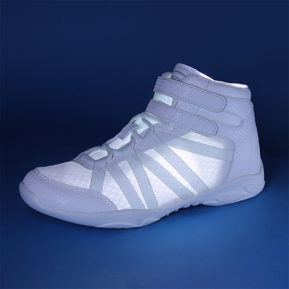 BAXINIER Weiße High-Top-Cheerl – Badminton Shoes Bewertung und Preis