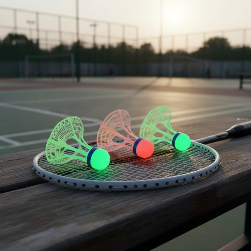 [J] 3/10 Stück LED-Badminton-F – Badminton Shuttlecock Bewertung und Preis
