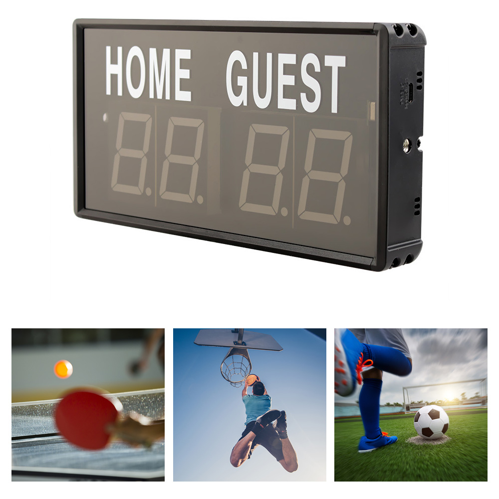 Tragbare 4-stellige LED-Anzeig – Scoreboard Digital Bewertung und Preis