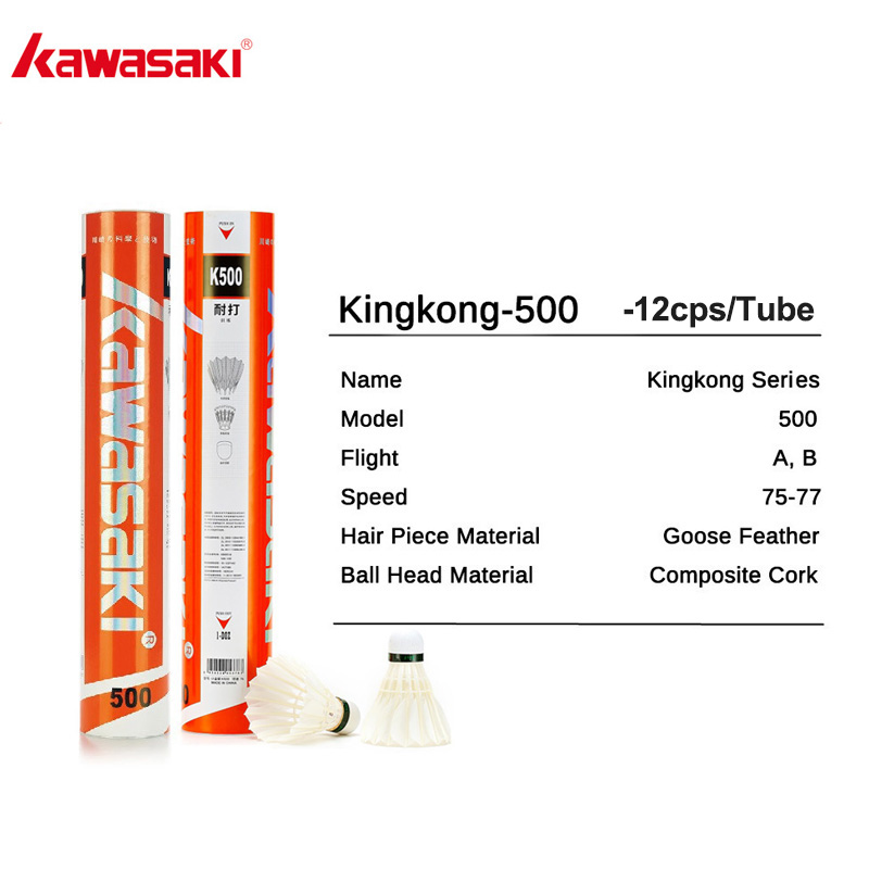Kawasaki King Kong 500/Queen 5 – Feather Shuttlecock Bewertung und Preis