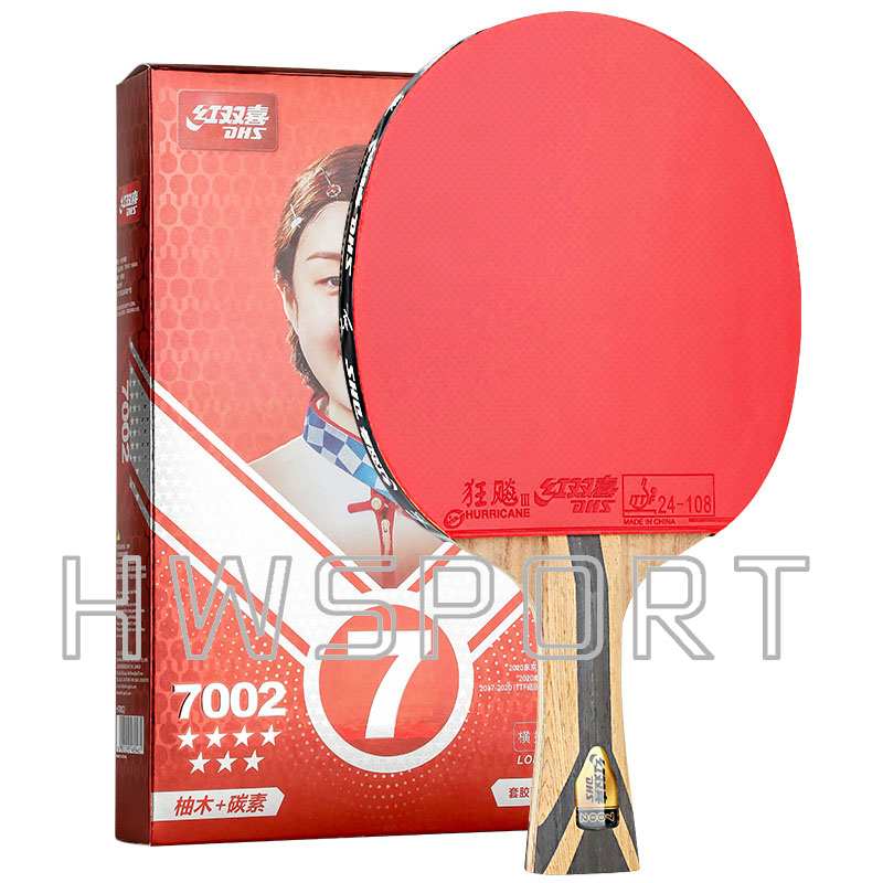 Original DHS 7 Star Tischtenni – Badminton Racket Carbon Bewertung und Preis